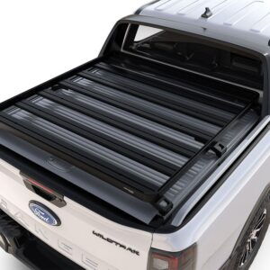 Ford Ranger T6.2 Wildtrak Double Cab w/OEM Roll Top (2022-Current) Slimline II Load Bed Rack Kit
