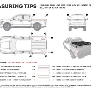 Ute Slimline II Load Bed Rack Kit / 1475(W) x 1560(L)